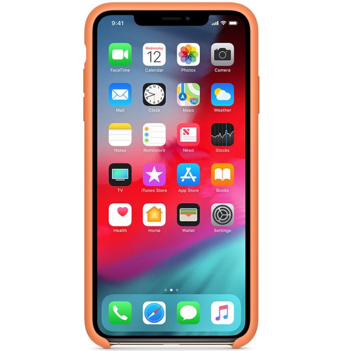 Чехол Silicone case (AAA) для Apple iPhone XS Max (6.5")