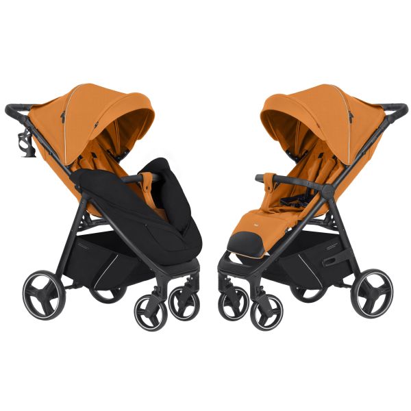 Детская Прогулочная коляска CARRELLO Bravo (CRL-8512 Amber Orange)