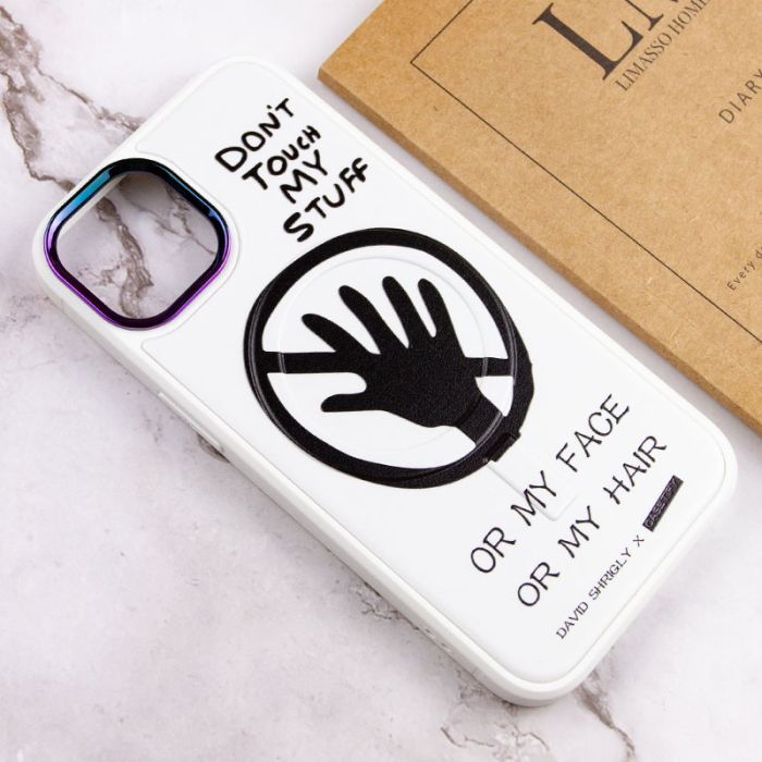 TPU+PC чехол Funny pictures with MagSafe для Apple iPhone 13 (6.1")