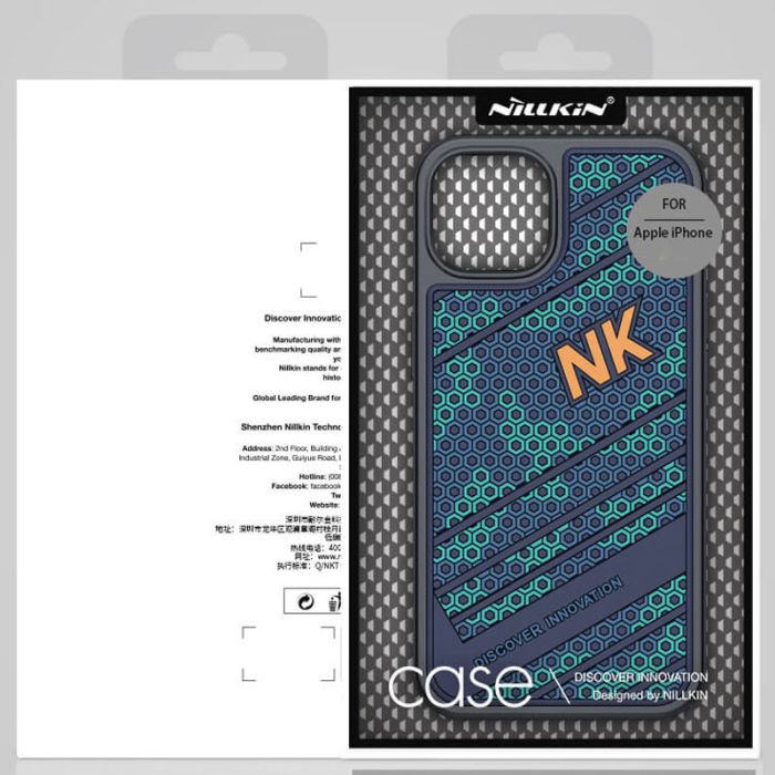TPU+PC чехол Nillkin Striker для Apple iPhone 13 Pro (6.1")