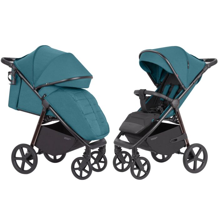 Детская Прогулочная коляска CARRELLO Bravo (CRL-5515 Oxford Blue 2024 NF) складная