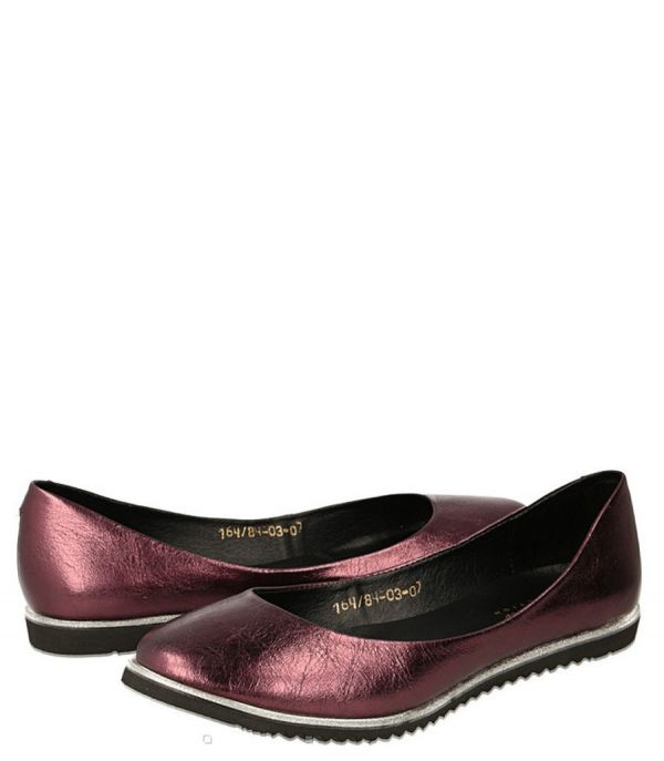 Балетка BordoMetallic