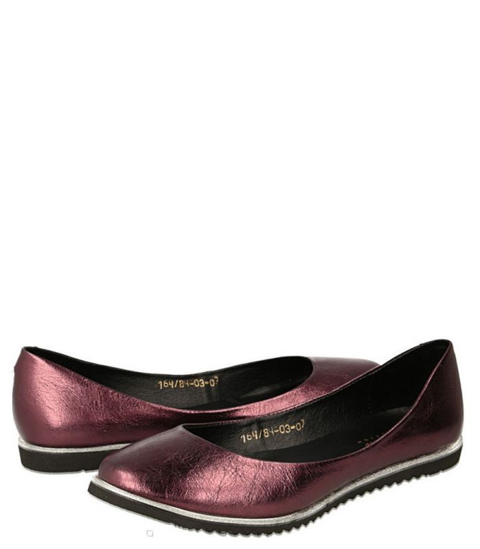 Балетка BordoMetallic