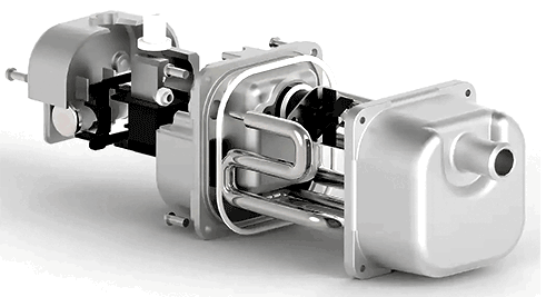 Внутреннее устройство предпускового нагревателя двигателя